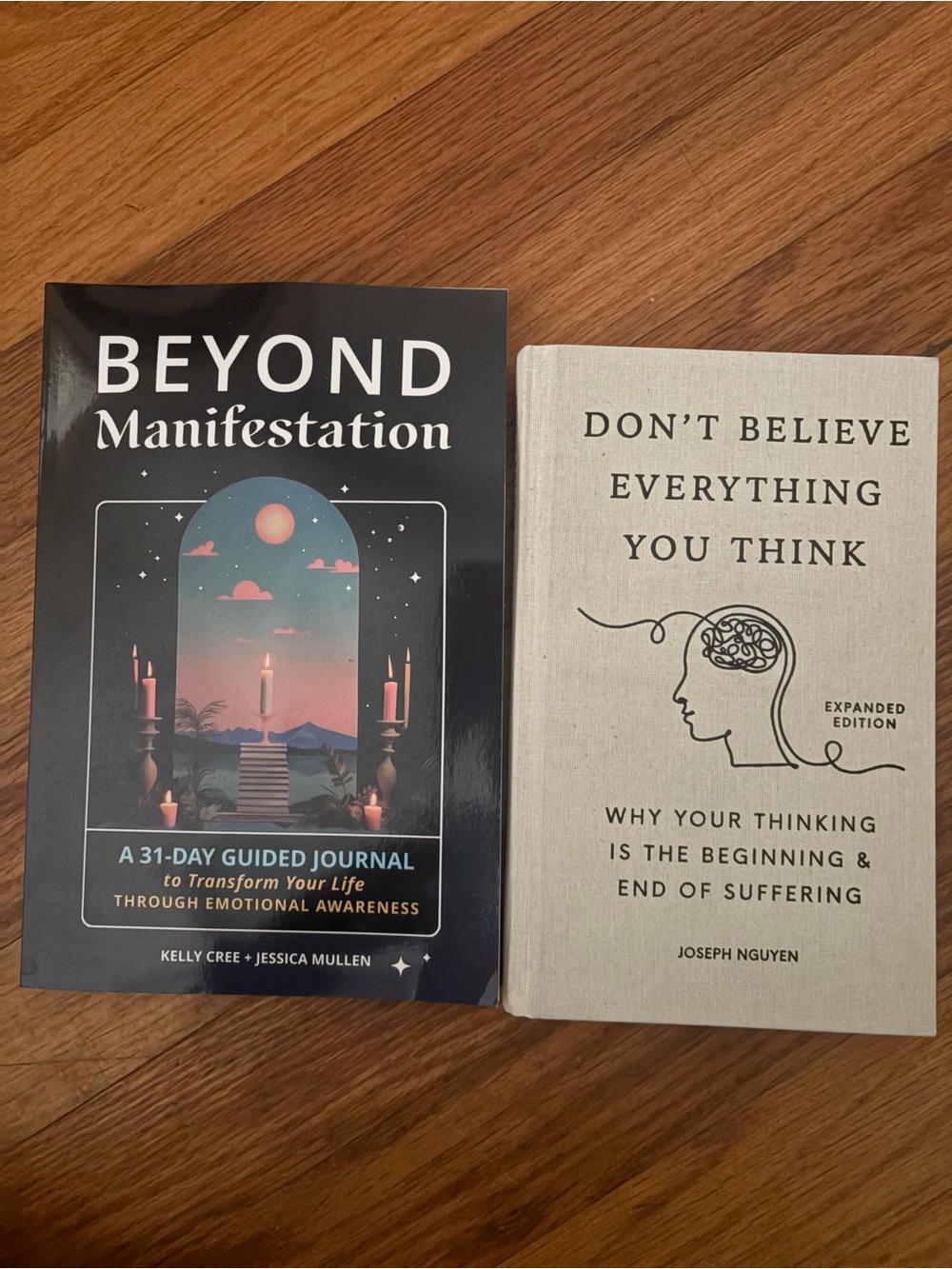 Beyond Manifestation: Black Guided Journal and Don’t Believe Everything… books